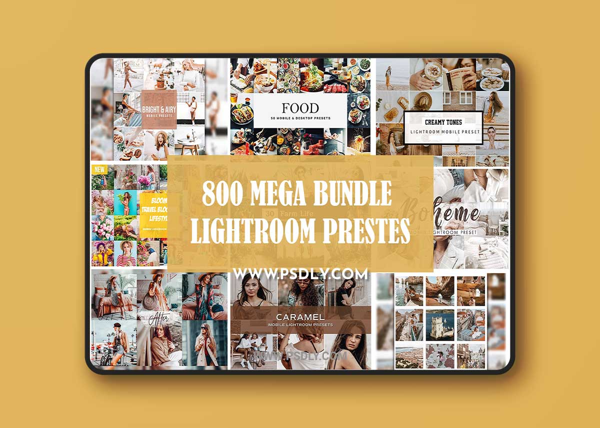 800 Mega Bundle Lightroom Presets 1 800 Mega Lightroom Presets Bundle