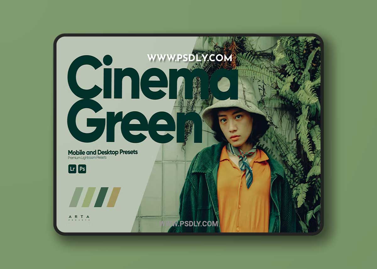 ARTA - Cinema Green Presets for Lightroom 1 ARTA - Cinema Green Presets for Lightroom