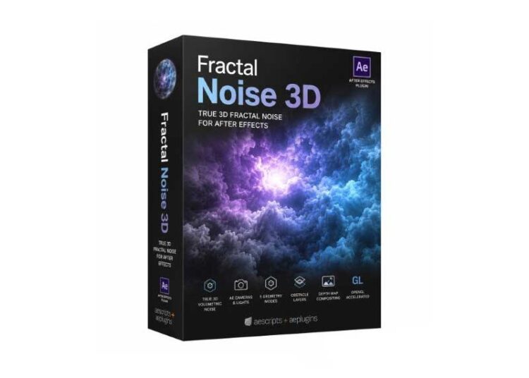 Aescripts Fractal Noise 3D v2.0.1 Win/Mac 1 Aescripts Fractal Noise 3D