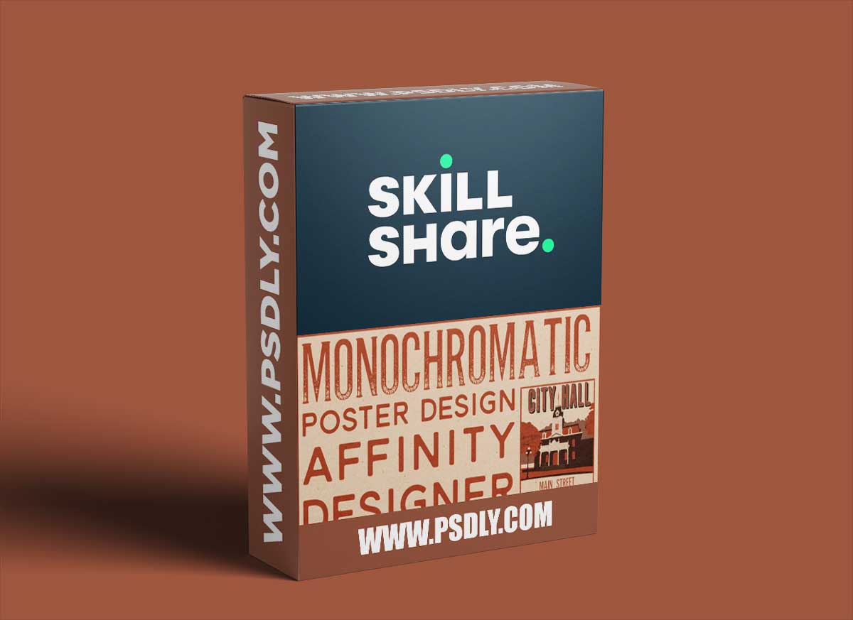 Affinity Designer: Retro Monochromatic Poster Design 1 Affinity Designer: Retro Monochromatic Poster Design