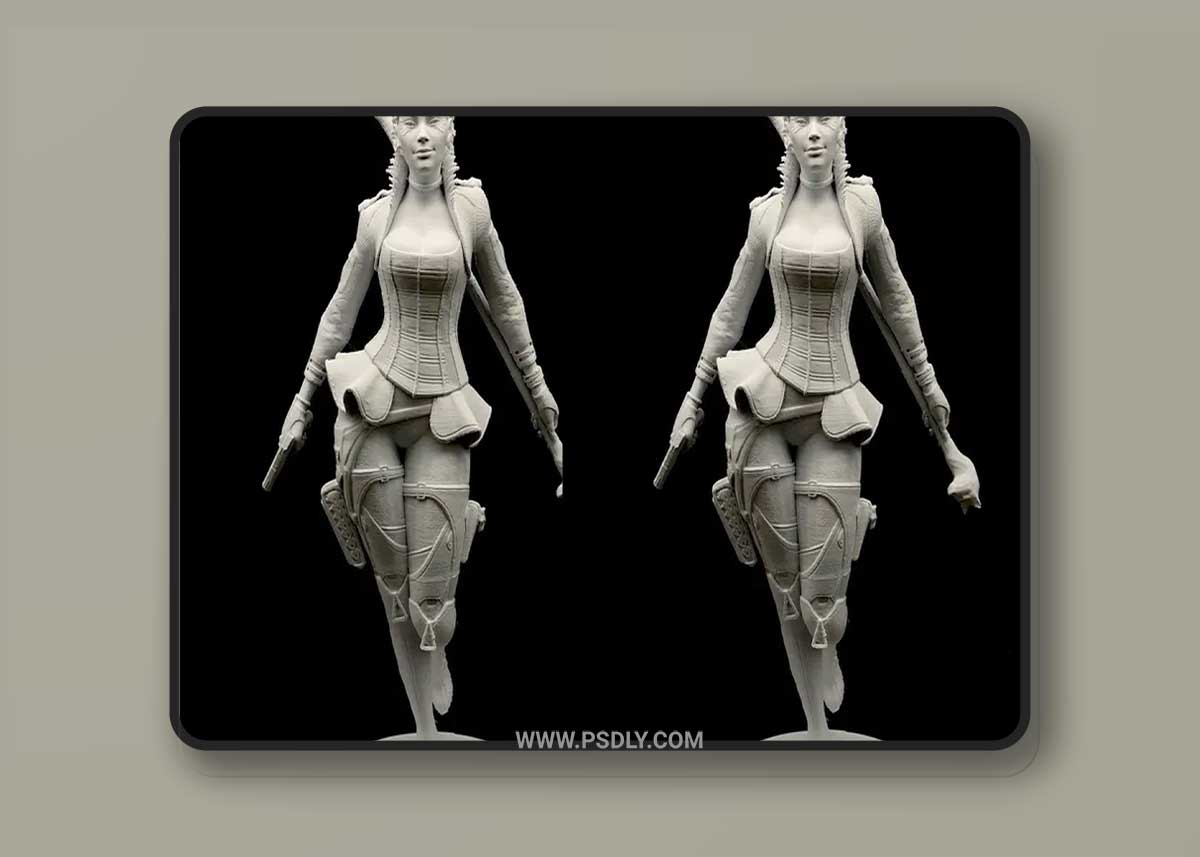 Apex Legends Loba 3D Printable 3D Model 1 Apex Legends Loba 3D Printable