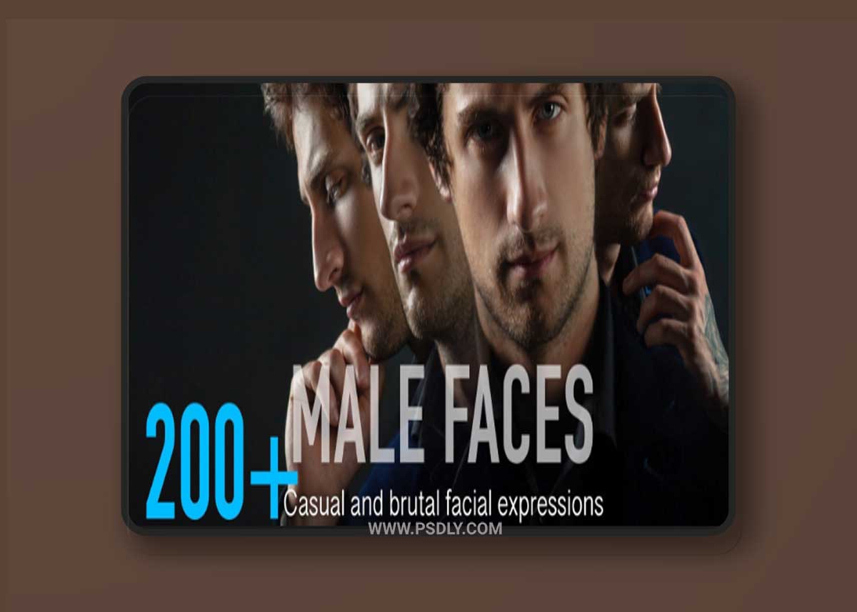 ArtStation - Lia Koltyrina - 200+ Male faces. Casual and brutal facial expressions 1 ArtStation - Lia Koltyrina - 200+ Male faces. Casual and brutal facial expressions