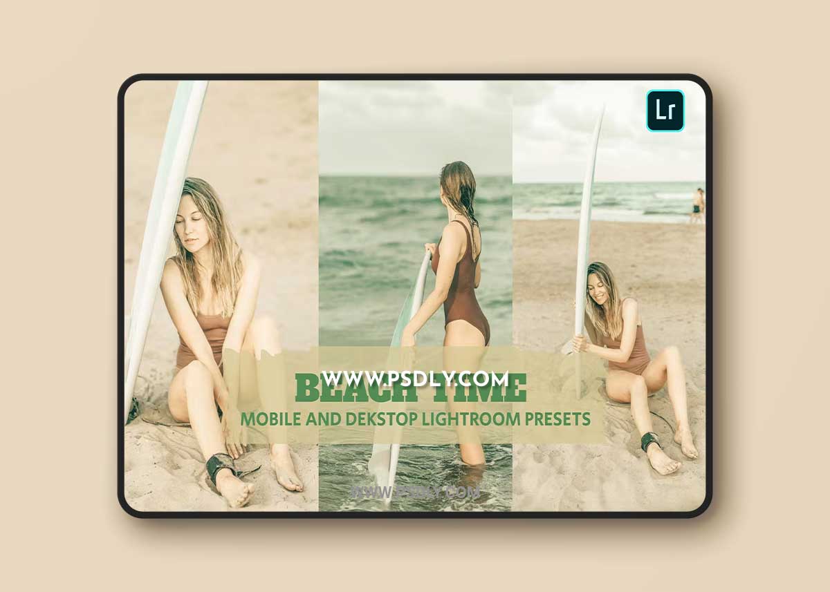 Beach Time Lightroom Presets Dekstop and Mobile 2WWXM54 1 Beach Time Lightroom Presets Dekstop and Mobile 2WWXM54