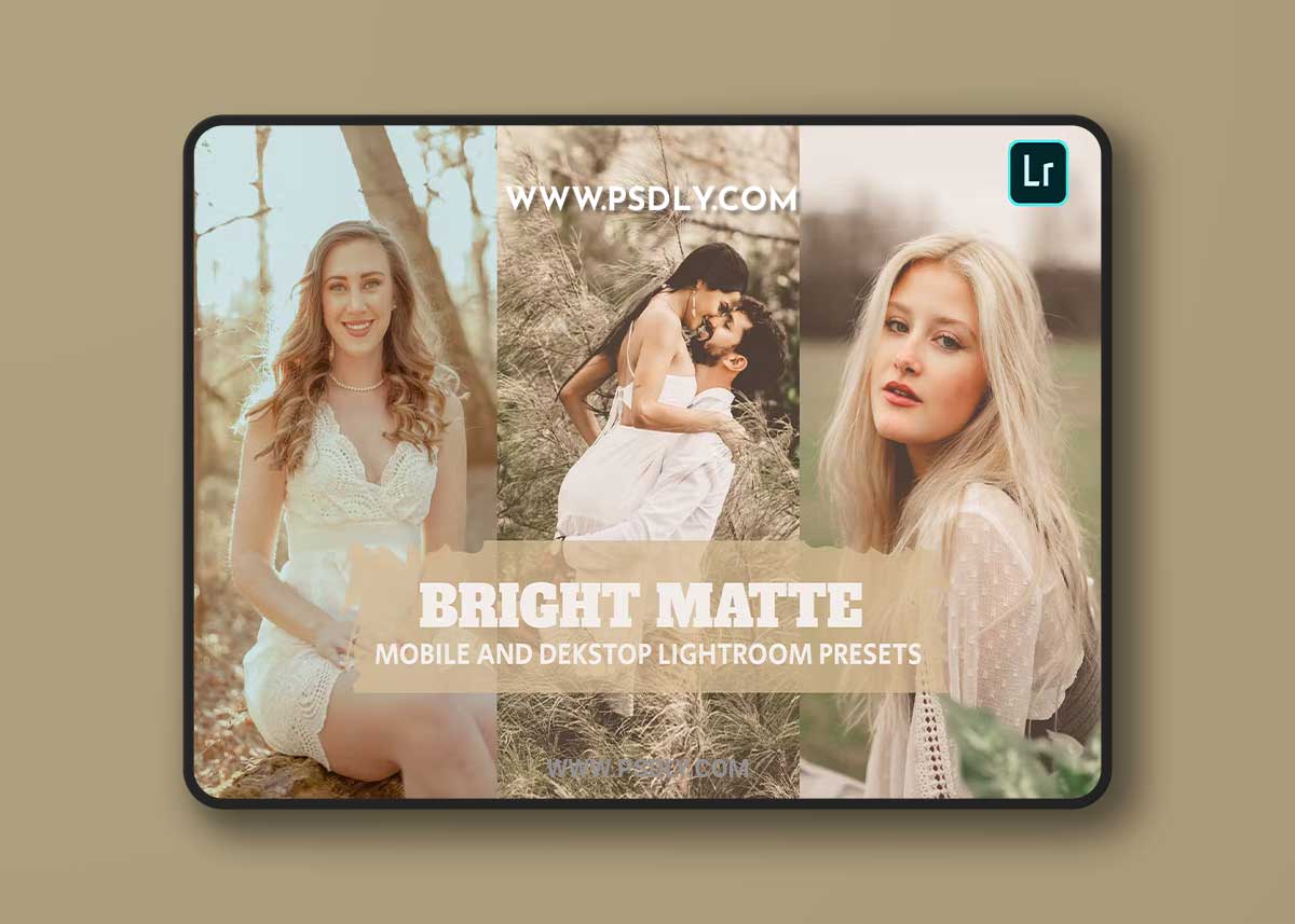 Bright Matte Lightroom Presets Dekstop and Mobile 1 Bright Matte Lightroom Presets Dekstop and Mobile