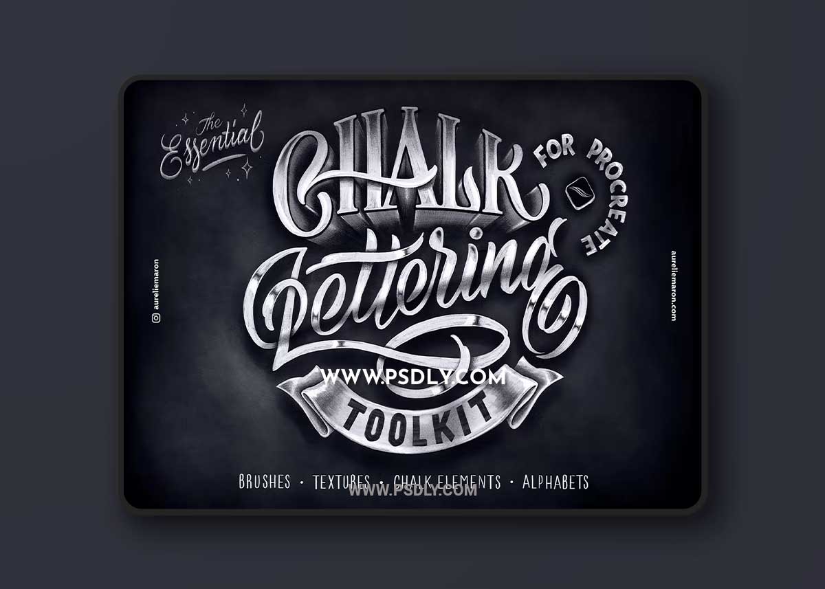 Chalk Lettering Toolkit 25J3JBU 1 Chalk Lettering Toolkit 25J3JBU