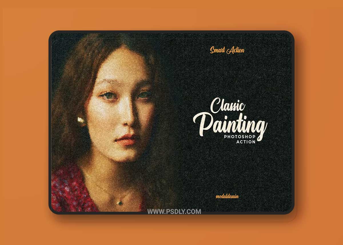 Classic Painting Watercolor - PS Action 1 Classic Painting Watercolor - PS Action