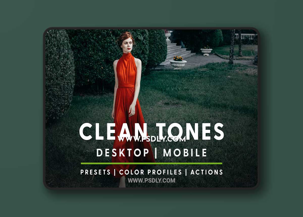 Clean Tones - Actions and Presets VMWQLN3 1 Clean Tones - Actions and Presets VMWQLN3