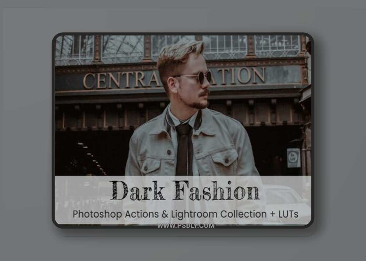 CreativeMarket - Dark Fashion Preset Photoshop Action 7105097 1 CreativeMarket - Dark Fashion Preset Photoshop Action 7105097