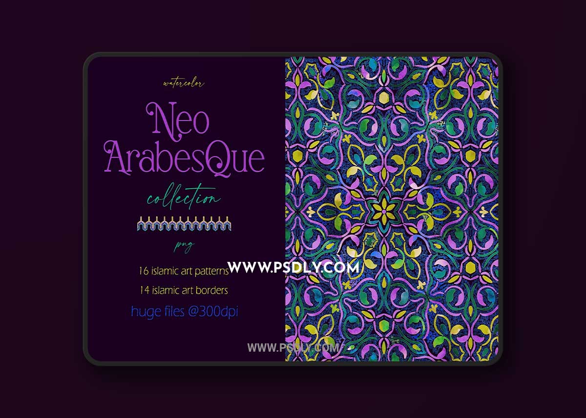 CreativeMarket - Neo Arabesque : Patterns and Borders 7049788 1 CreativeMarket - Neo Arabesque : Patterns and Borders 7049788