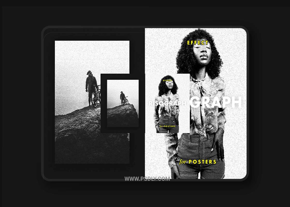 CreativeMarket - Risograph Grain Effect for Posters 1 CreativeMarket - Risograph Grain Effect for Posters