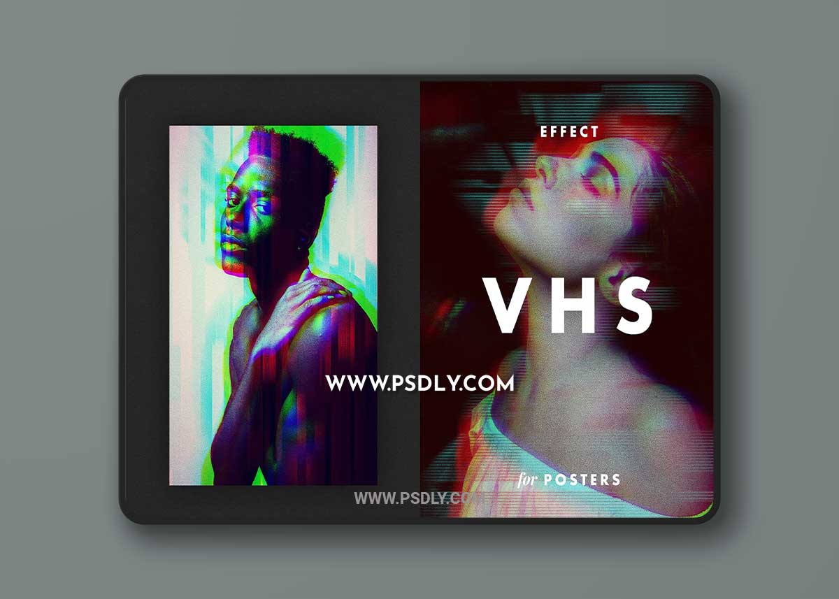 CreativeMarket - VHS Photo Effect for Posters 6938678 1 CreativeMarket - VHS Photo Effect for Posters 6938678