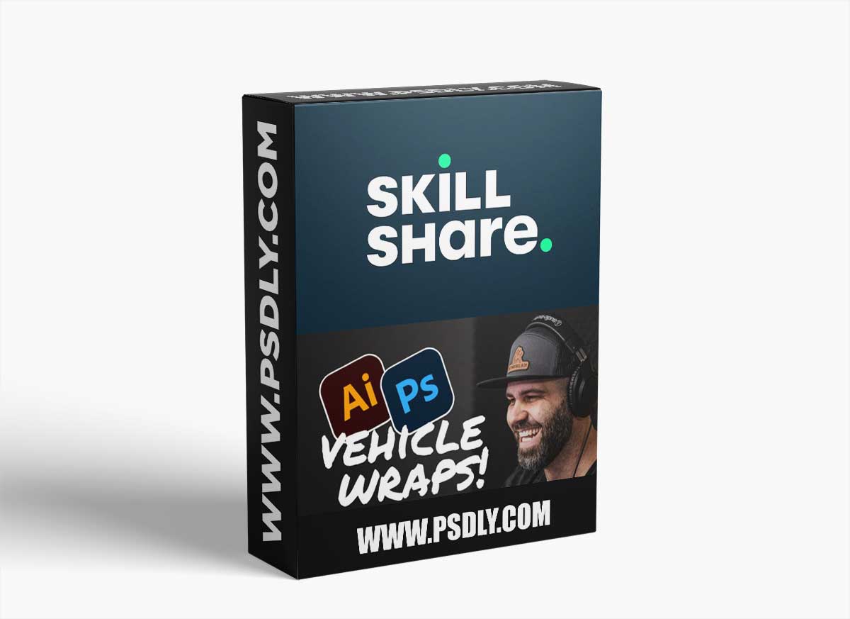 Design Vinyl Wraps and Realistic Mockups for Vehicles in Adobe Photoshop and Illustrator 1 Design Vinyl Wraps and Realistic Mockups for Vehicles in Adobe Photoshop and Illustrator