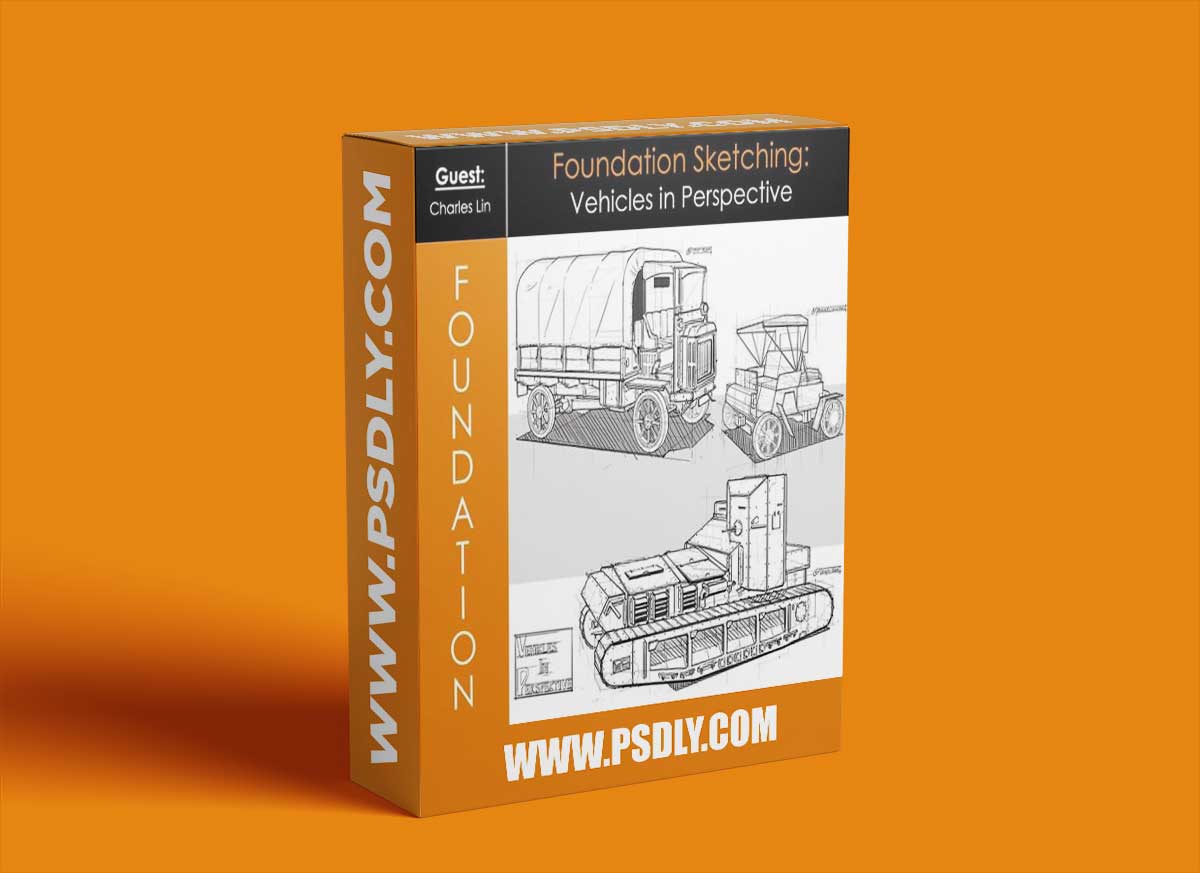 Foundation Patreon - Foundation Sketching: Vehicles in Perspective 1 Foundation Patreon - Foundation Sketching: Vehicles in Perspective