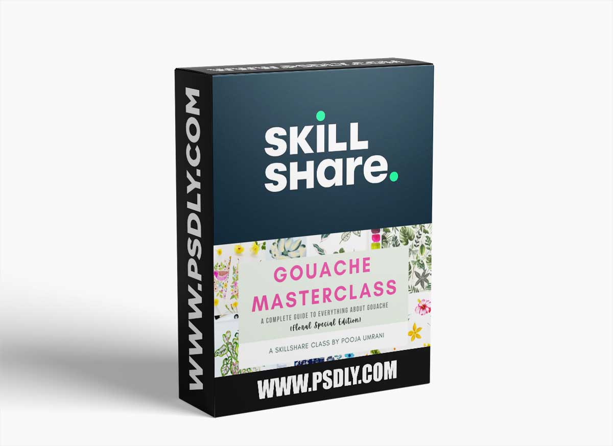 Gouache Masterclass: A Complete Guide to Everything About Gouache (Floral Special Edition) 1 Gouache Masterclass: A Complete Guide to Everything About Gouache (Floral Special Edition)