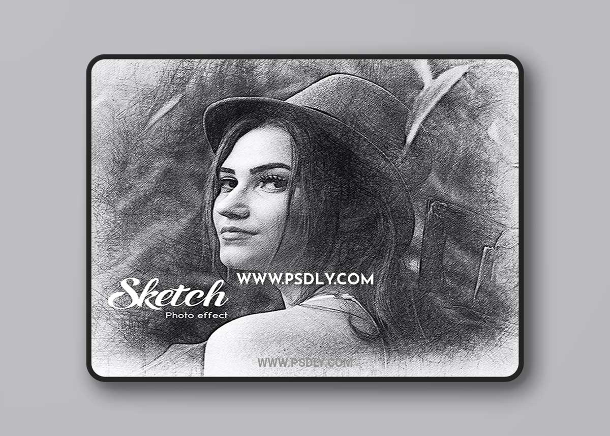 GraphicRiver - Pencil Sketch Photo Effect 36915495 1 GraphicRiver - Pencil Sketch Photo Effect 36915495