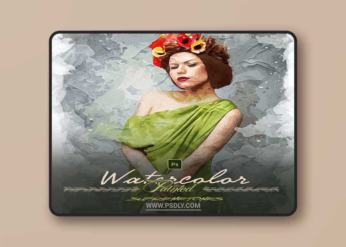 GraphicRiver - Watercolor Painter Photoshop Action 37117186 1 GraphicRiver - Watercolor Painter Photoshop Action 37117186