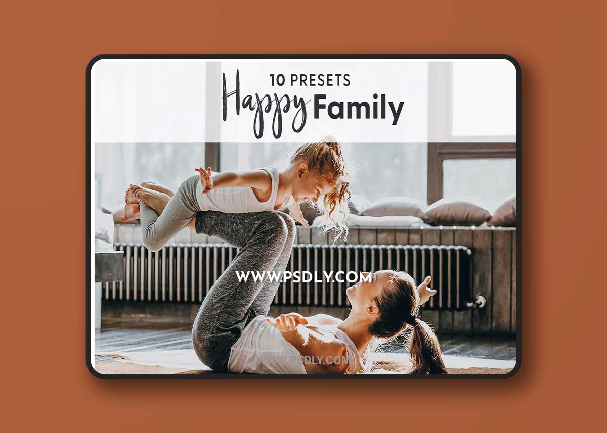 Happy Family - Actions and Presets 1 Happy Family - Actions and Presets