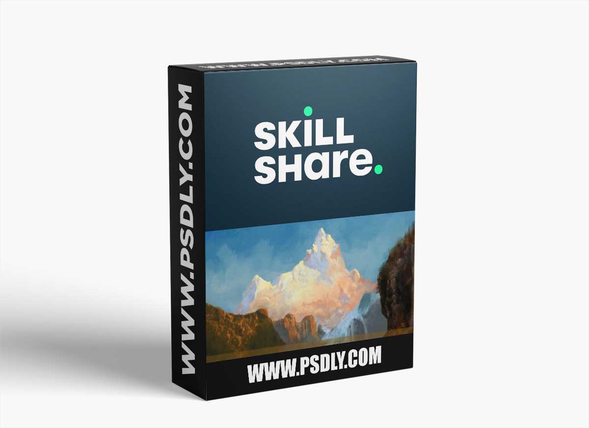 How To Paint Realistic Landscapes Digitally: MasterStudy in Adobe Photoshop 1 How To Paint Realistic Landscapes Digitally: MasterStudy in Adobe Photoshop