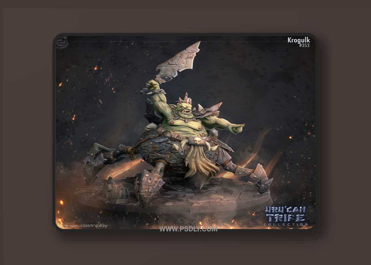 Krogulk 3D Model 1 Krogulk 3D Model