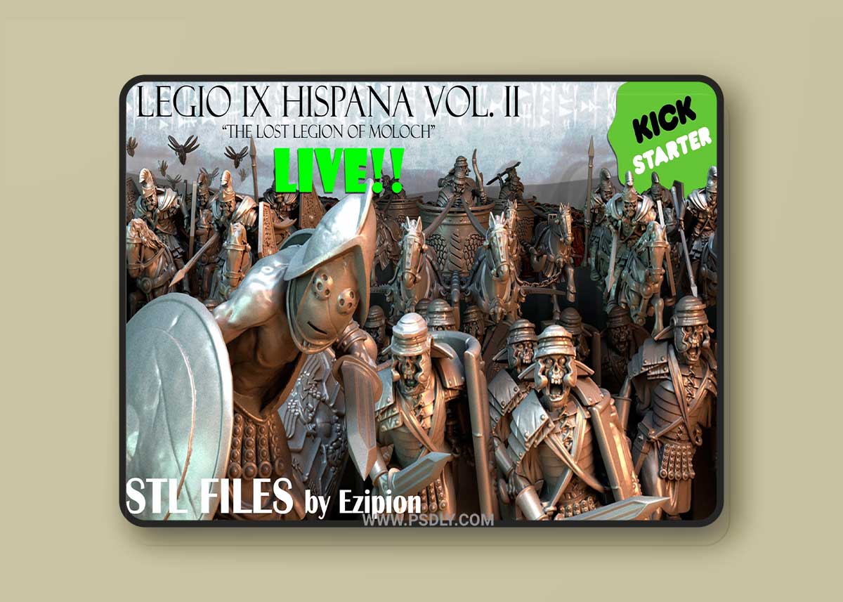 LEGIO IX HISPANA - Lost Legion of Moloch vol.II 1 LEGIO IX HISPANA - Lost Legion of Moloch vol.II