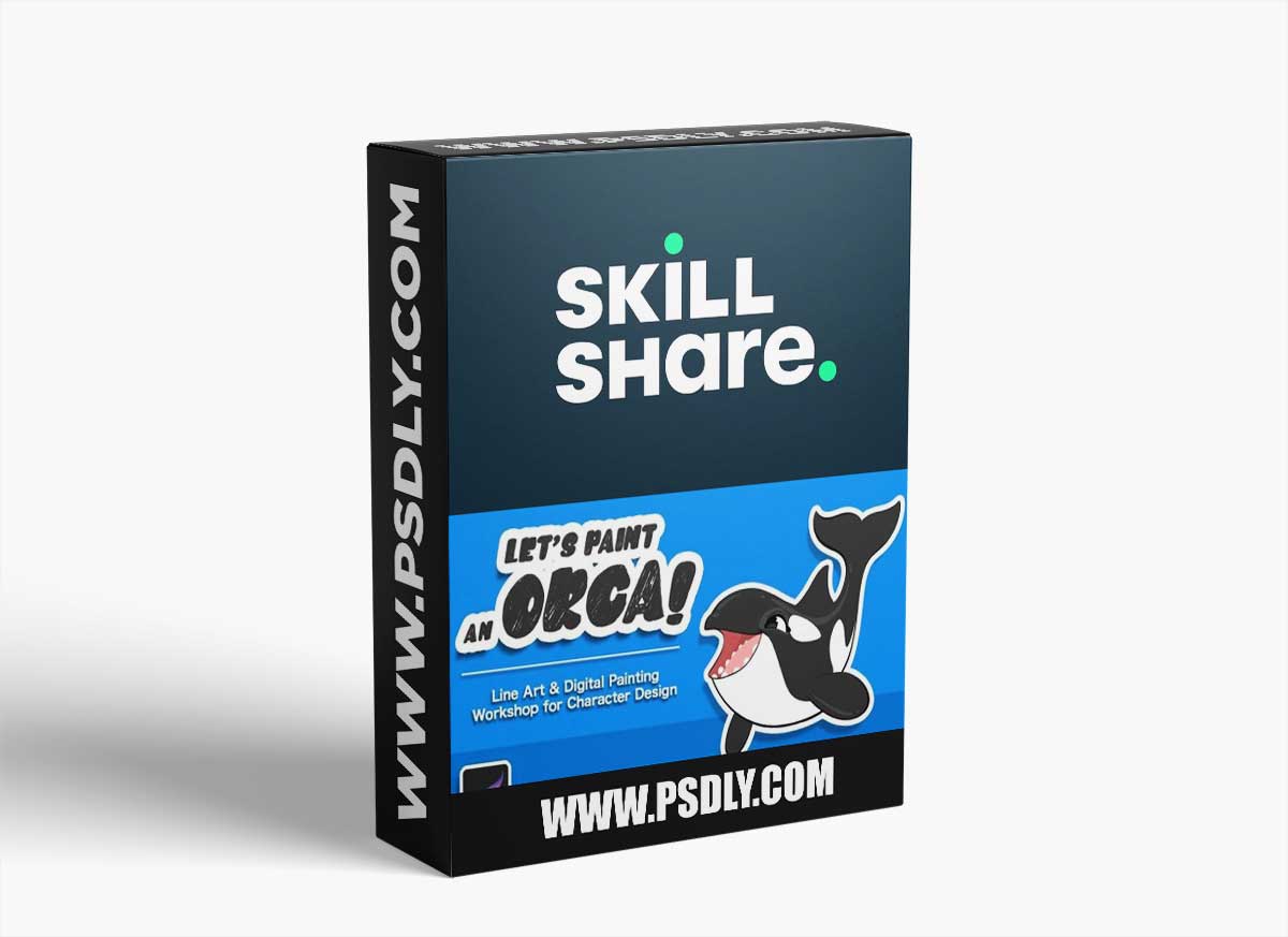 Let's Paint an ORCA! Line Art & Digital Painting Workshop 1 Let's Paint an ORCA! Line Art & Digital Painting Workshop