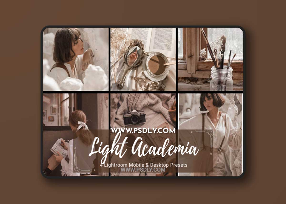 Light Academia Pack Preset 1 Light Academia Pack Preset