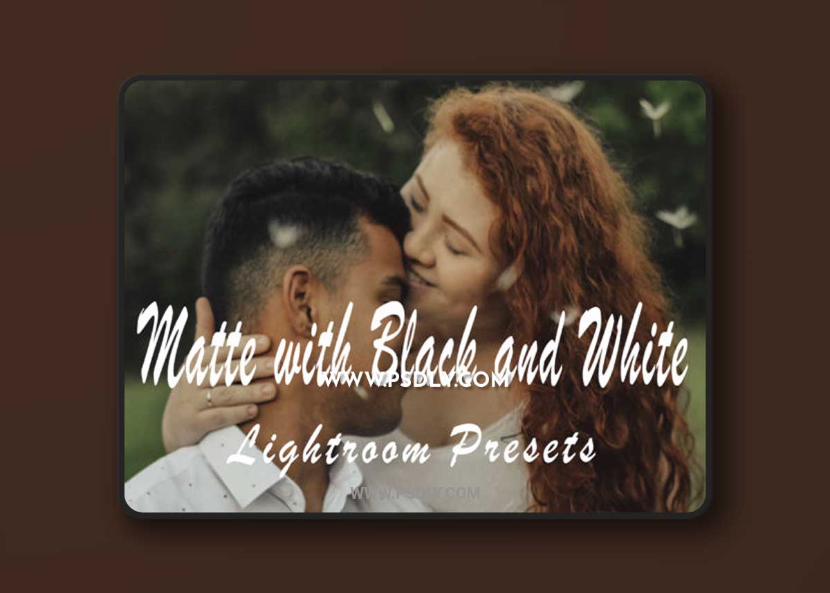 Matte with Black and White Lightroom Presets 1 Matte with Black and White Lightroom Presets