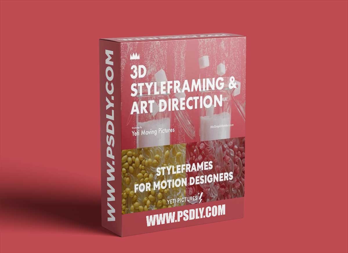 MoGraph Mentor - 3D Styleframing and Art Direction (a.k.a. Yeti Pictures - Styleframes for Motion Designers) 1 MoGraph Mentor - 3D Styleframing and Art Direction (a.k.a. Yeti Pictures - Styleframes for Motion Designers)