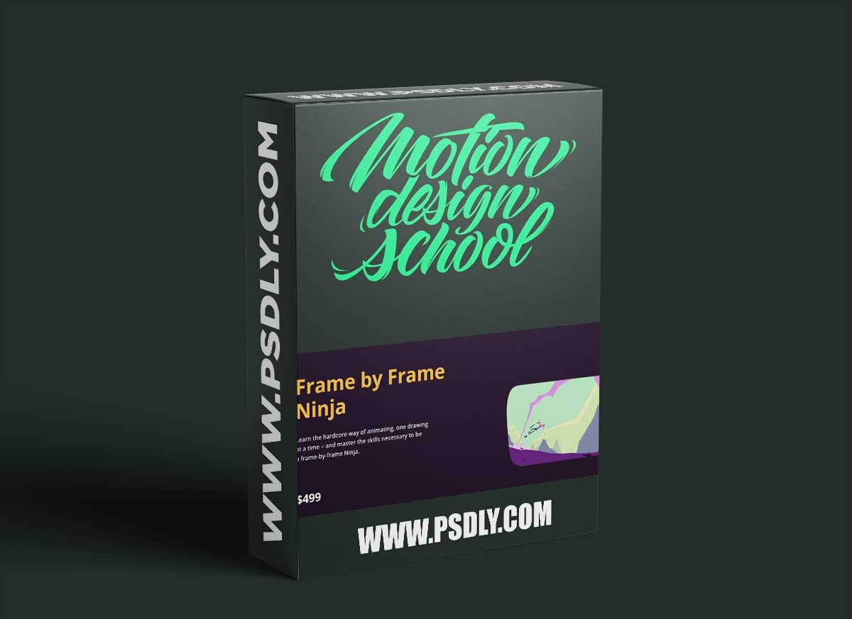 Motion Design School – Frame by Frame Ninja 1 Motion Design School – Frame by Frame Ninja