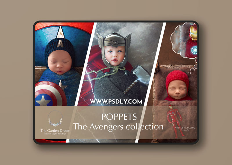 Nathalie Houlding Poppets - The Avengers Collection 1 Nathalie Houlding Poppets The Avengers Collection