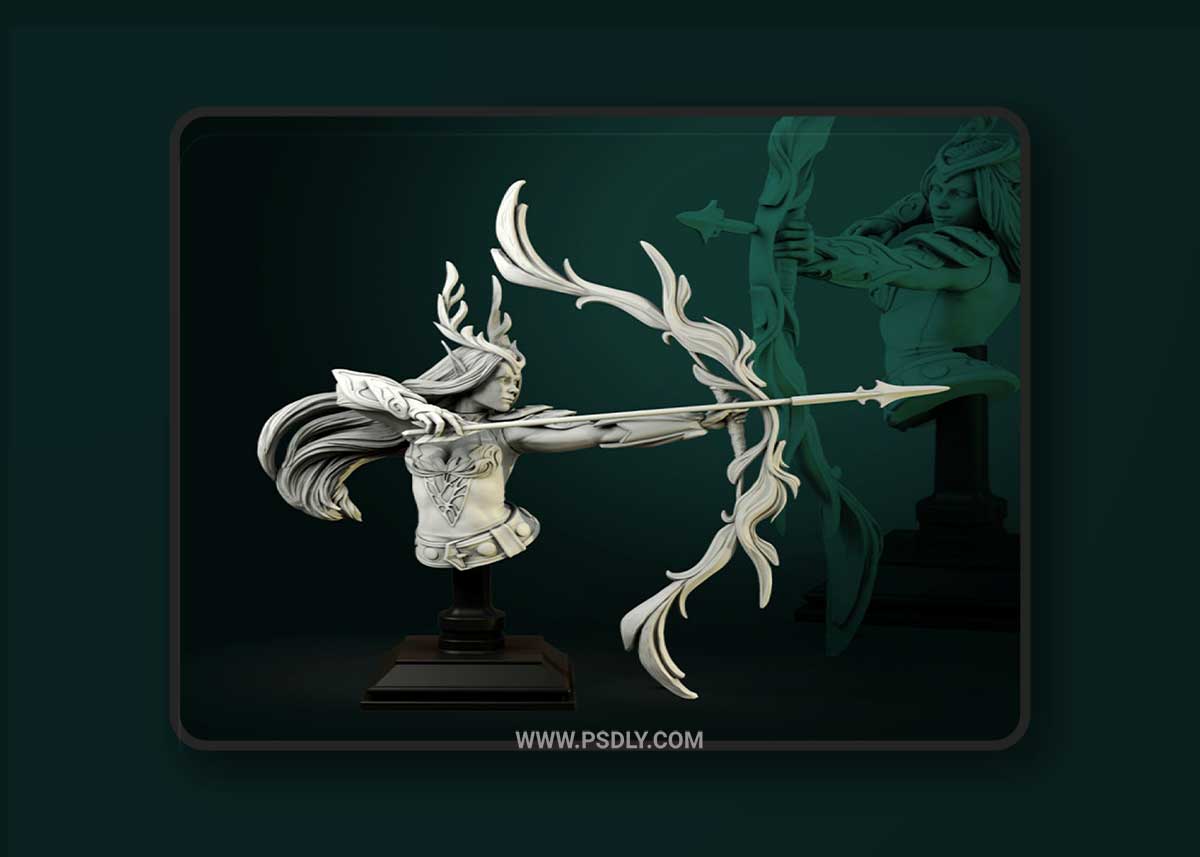 Niel Elven Queen 3D Model 1 Niel Elven Queen 3D Model
