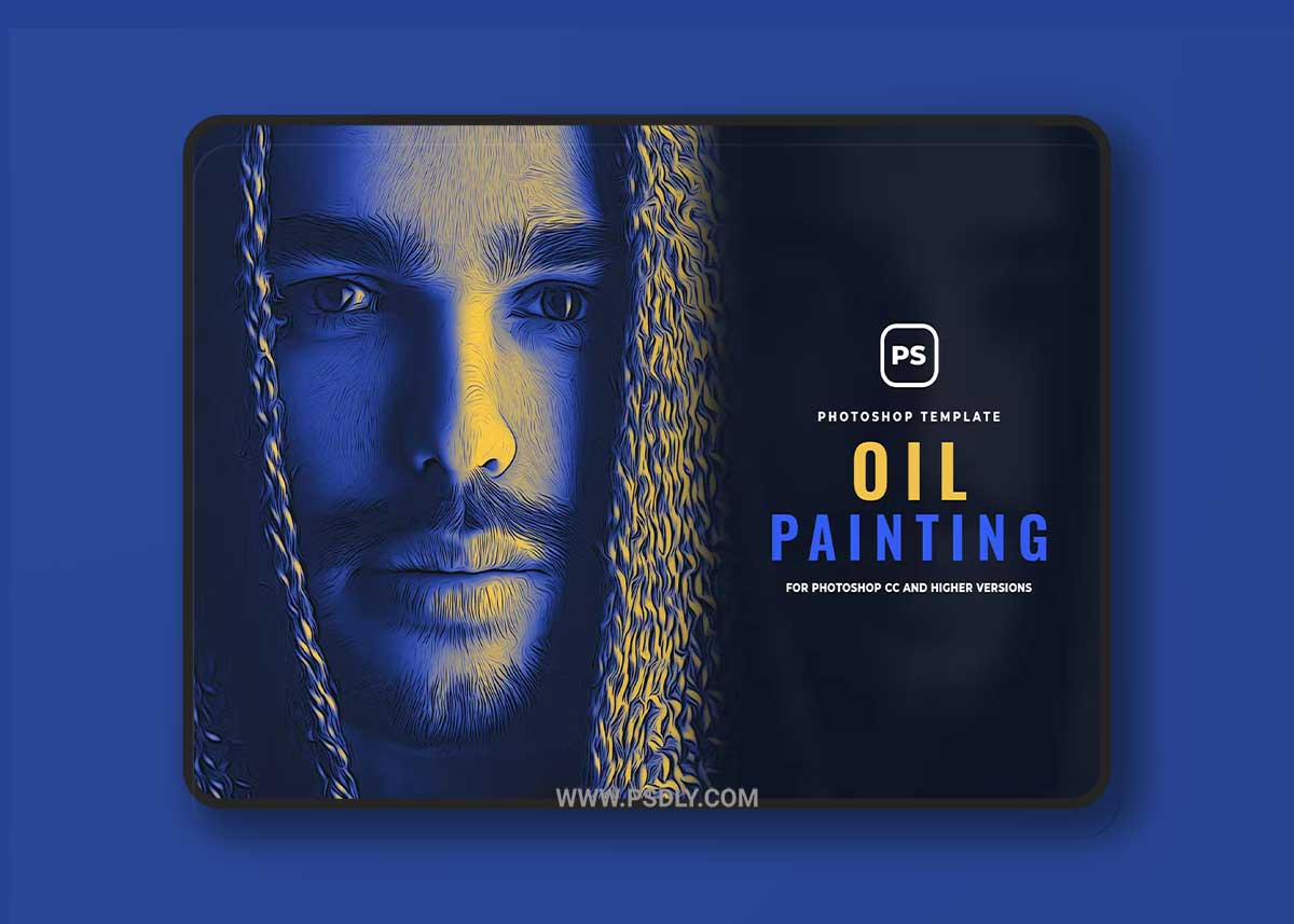 Oil Painting Effect Action Photoshop 1 Oil Painting Effect Action Photoshop
