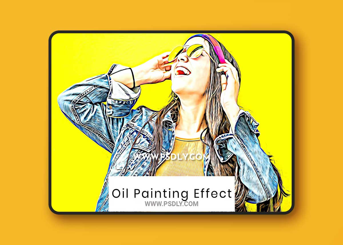 Oil Painting Effect E4XRDBG 1 Oil Painting Effect E4XRDBG
