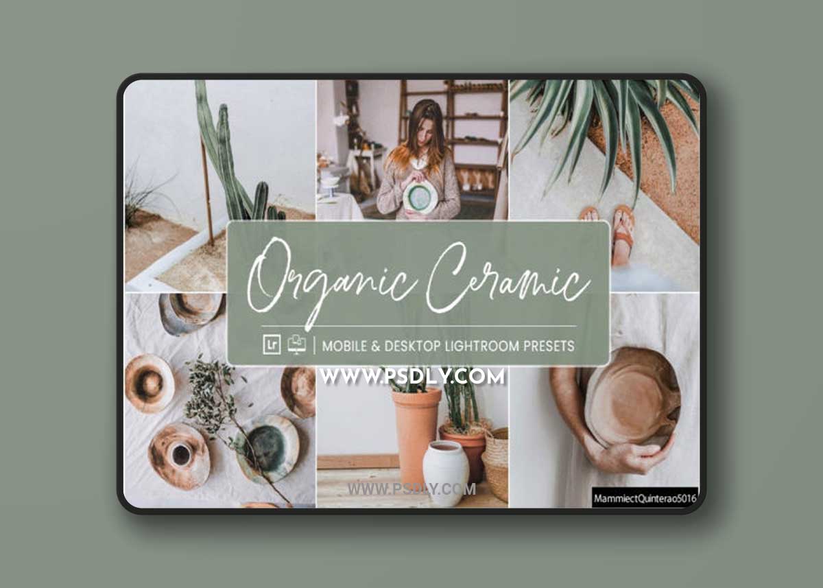 Organic Ceramic Green Lightroom Presets 1 Organic Ceramic Green Lightroom Presets