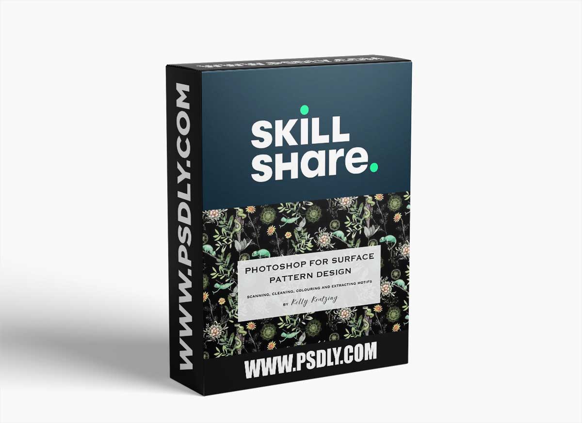 PHOTOSHOP FOR SURFACE PATTERN DESIGN - Scanning, Cleaning, Colouring and Extracting Motifs 1 PHOTOSHOP FOR SURFACE PATTERN DESIGN - Scanning, Cleaning, Colouring and Extracting Motifs