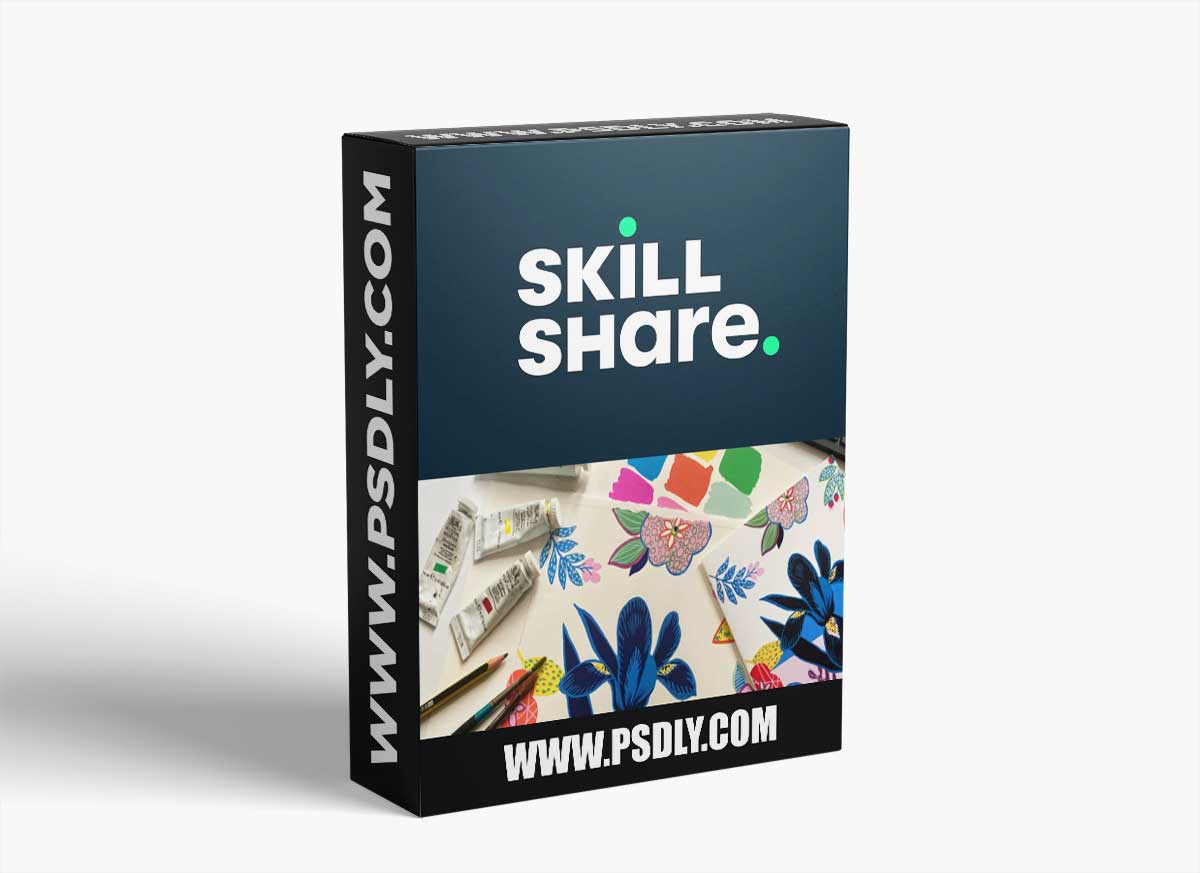 Paint to Print: Digitize a Gouache Floral Design for a Greeting Card 1 Paint to Print: Digitize a Gouache Floral Design for a Greeting Card
