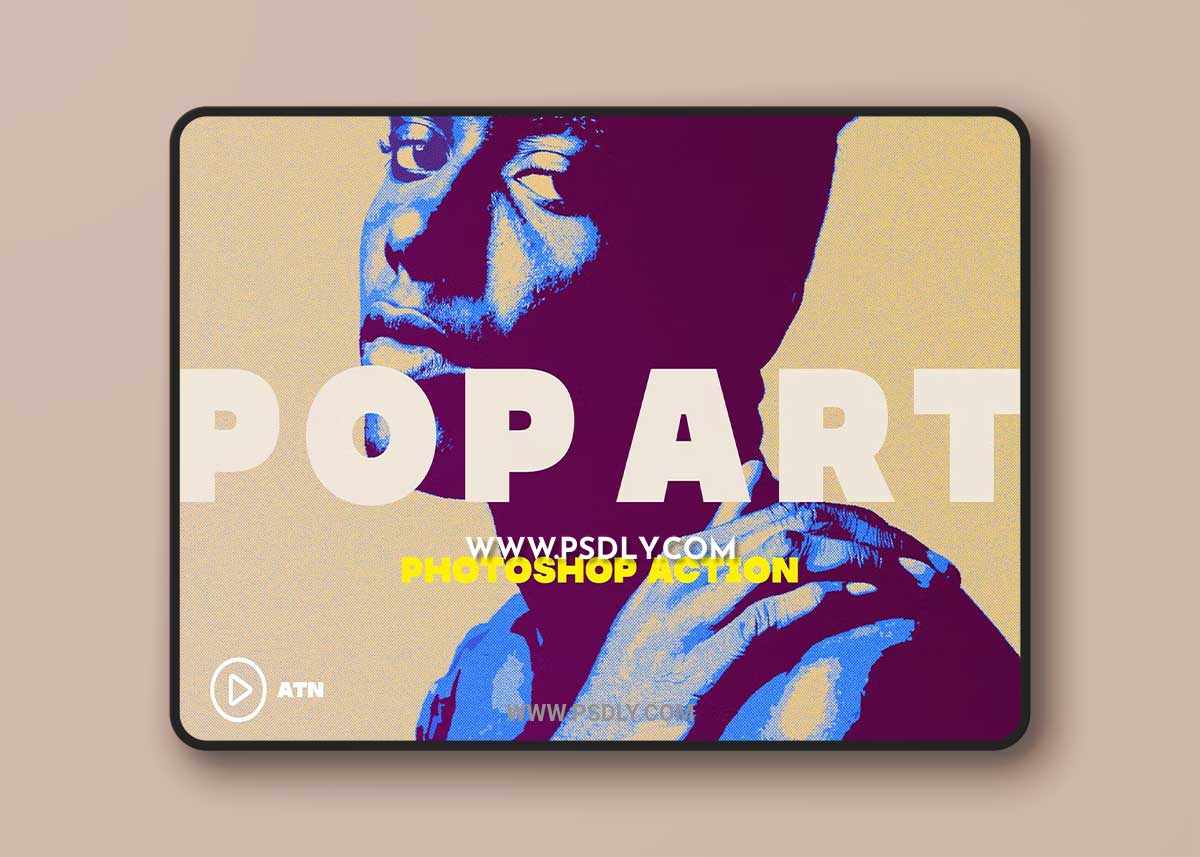 Pop Art Photoshop Action RMCE7VM 1 Pop Art Photoshop Action RMCE7VM