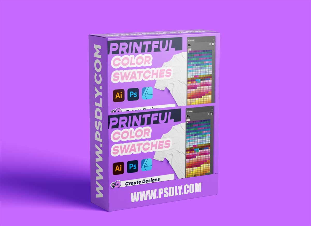 Printful Color Swatches - White Products