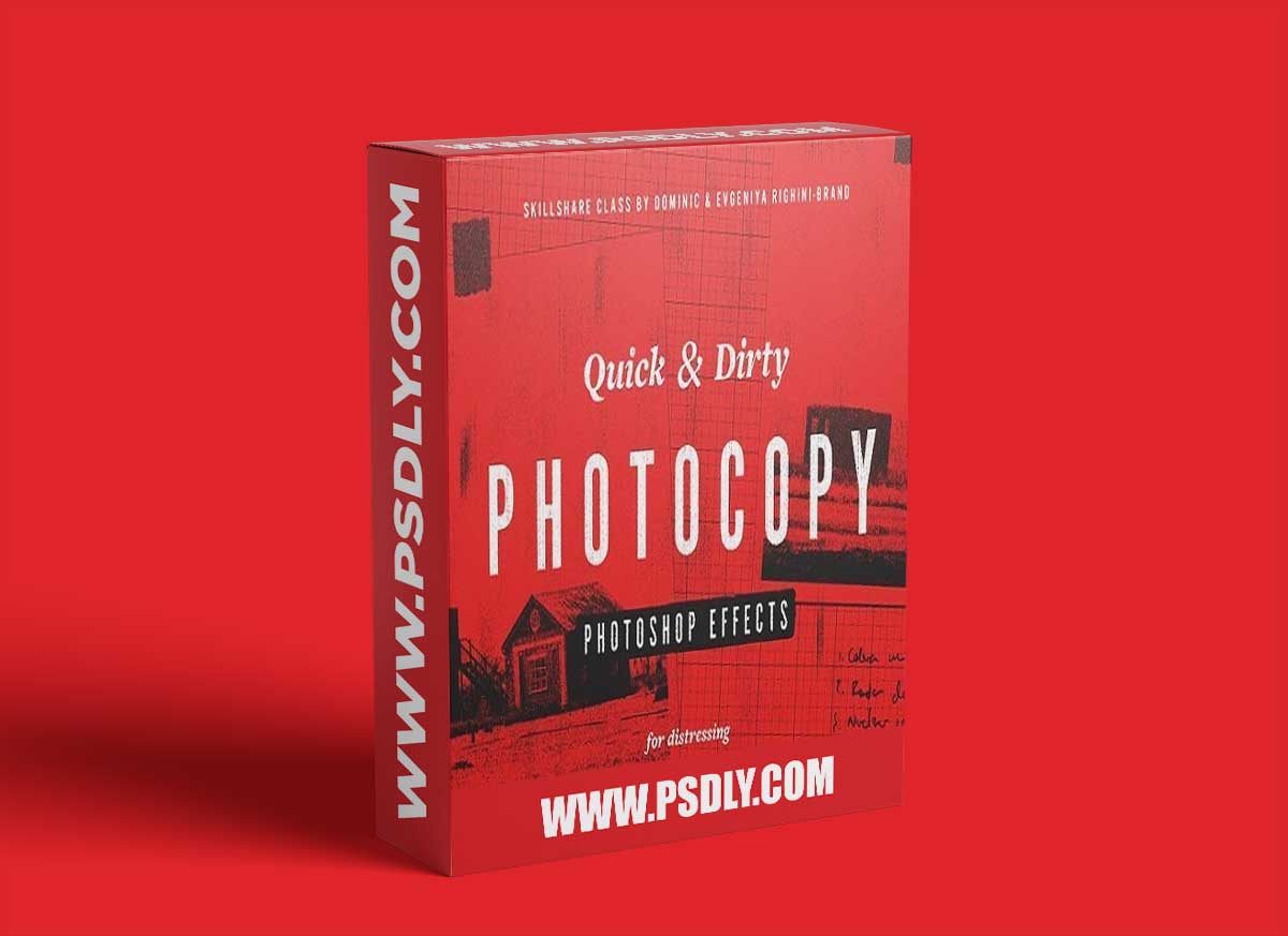 Quick & Dirty Photocopy Effects in Photoshop 1 Quick & Dirty Photocopy Effects in Photoshop