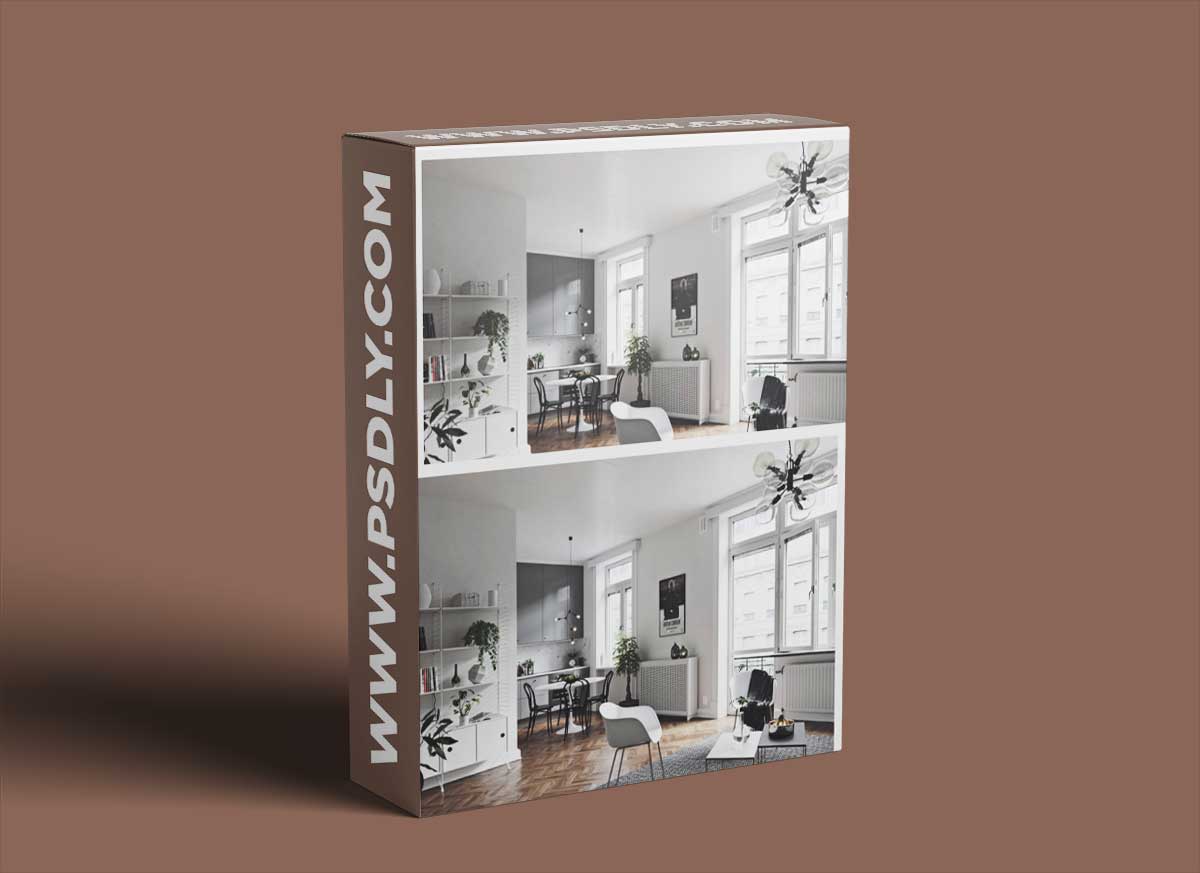Scandinavian Interior - Complete tutorial 1 Scandinavian Interior - Complete tutorial