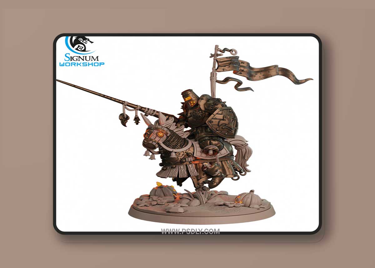 Scarecrow Knight with Spear 3D Printable 1 Scarecrow Knight with Spear 3D Printable
