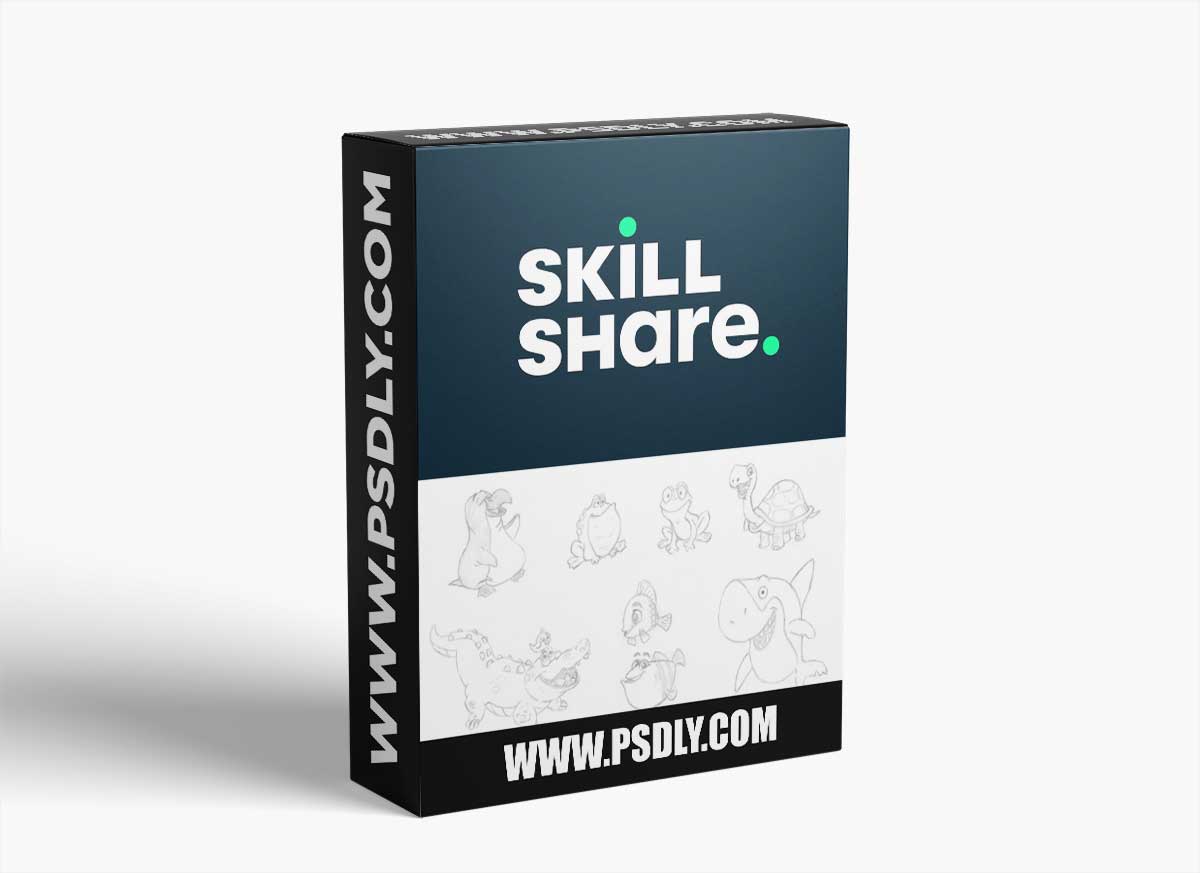Sea Animal Character Drawing (Turtle, Shark, Fish, Whale, Octopus, Crab, Frog, Crocodile, Penguin) 1 Sea Animal Character Drawing (Turtle, Shark, Fish, Whale, Octopus, Crab, Frog, Crocodile, Penguin)