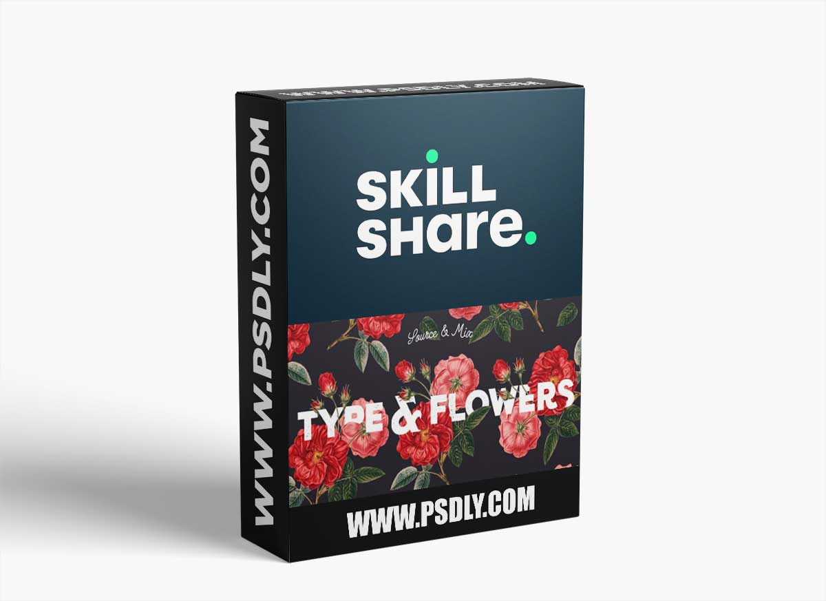 Source & Mix Botanical Illustrations with Typography to Create Trendy Designs 1 Source & Mix Botanical Illustrations with Typography to Create Trendy Designs