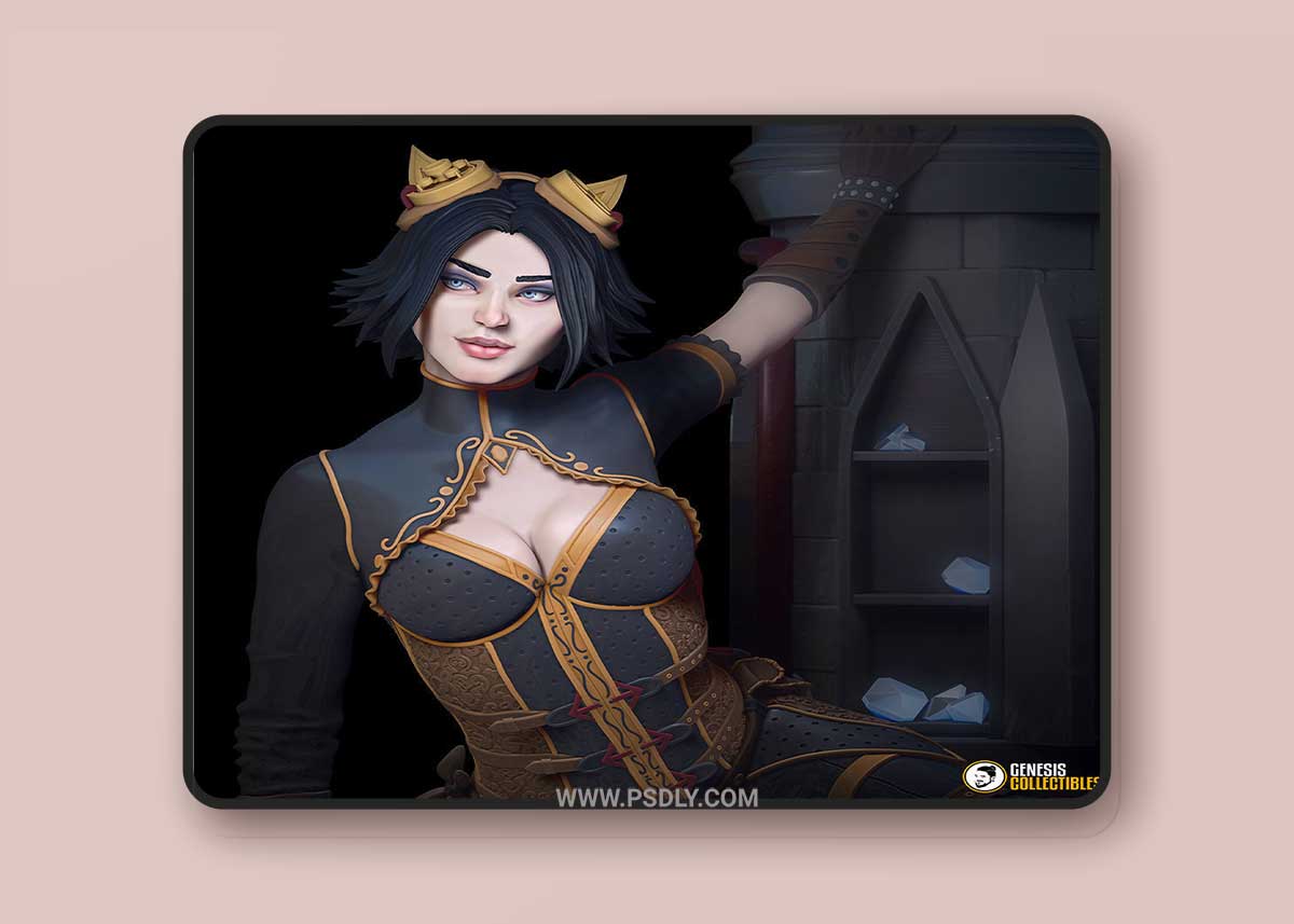 Steampunk Catwoman 3D Model 1 Steampunk Catwoman 3D Model