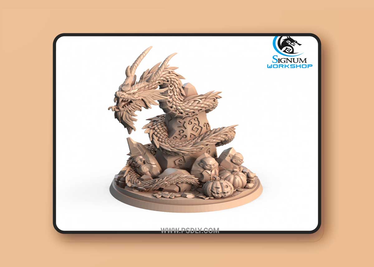 The Ancient Shrine Serpent 3D Printable 1 The Ancient Shrine Serpent 3D Printable