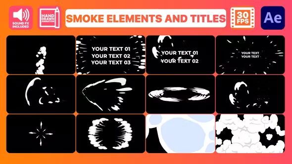Videohive 2D Smoke Elements And Titles for After Effects 37457228 1 Videohive 2D Smoke Elements And Titles for After Effects 37457228