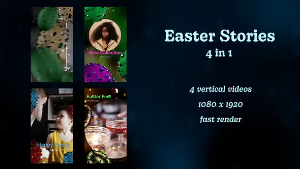 Videohive Easter Stories - 4 In 1 37206062 1 Videohive Easter Stories - 4 In 1 37206062