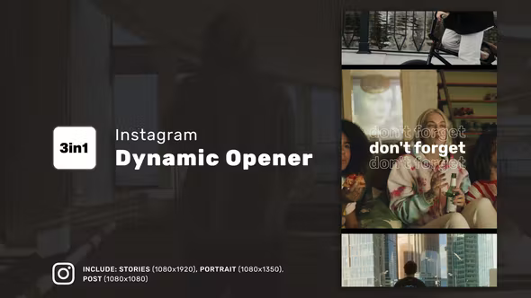 Videohive Instagram Dynamic Opener 37179594 1 Videohive Instagram Dynamic Opener 37179594