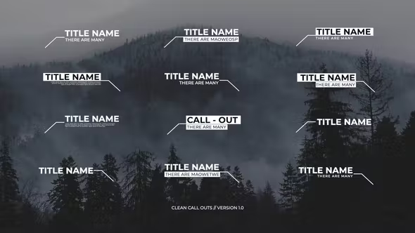Videohive Minimal Call Outs | After Effects 37103088 1 Videohive Minimal Call Outs | After Effects 37103088