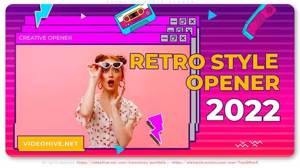 Videohive Retro FX Style Opener 37329832 1 Videohive Retro FX Style Opener 37329832